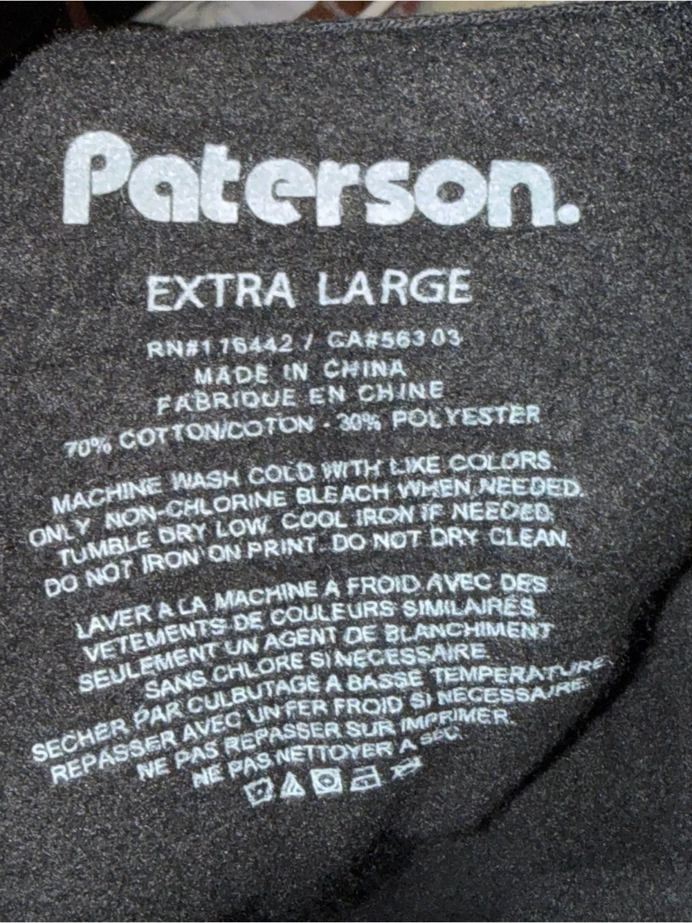 Paterson black play